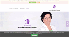 Desktop Screenshot of meineaerztin.com